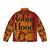 Vintage Rare Robin Hood Movie Poster Print Puffer Jacket featuring abstract art nouveau design - Back