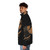 Rip Guitar Version 1 Puffer Jacket featuring a guitar graphic design - men side left