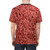 Raw ground beef graphic on a t-shirt for meat lovers - men back