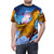 Stylized illustration of a Chocobo, a beloved fantasy creature from the Final Fantasy video game series, featured on a high-quality t-shirt. - men front