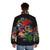 Fat Albert and the Gang retro puffer jacket with African American characters - men back