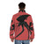 War of the Worlds inspired puffer jacket with sci-fi tripod design - men back