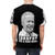 Funny AOP t-shirt featuring a caricature of Joe Biden with the text "Cornpop Was A Bad Dude" - men back