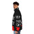 Oklahoma state pride puffer jacket featuring the state outline and flag design - men side left