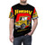 Suzuki Jimny inspired classic style 4x4 t-shirt in yellow - men front