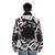 Falling Cards Puffer Jacket featuring playing card designs - men back