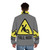 Fall Risk Puffer Jacket - Warm, protective outerwear for cold weather and fall prevention - men back