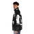 Cozy black puffer jacket for fall and winter - men side left