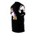 Colorful AOP t-shirt featuring a whimsical rainbow unicorn design - men right