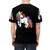 Colorful AOP t-shirt featuring a whimsical rainbow unicorn design - men back