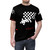 Vintage-style t-shirt with a chess and musical theater-inspired design, featuring Soviet and American elements. - men front