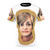 Jerri Blank inspired comedy t-shirt design featuring the Strangers with Candy character