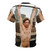 Vintage-style T-shirt featuring an image of actor Jeremy Allen White - Back