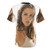 Custom AOP t-shirt featuring a stylish design inspired by actress Jennifer Garner - Back