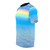 Colorful abstract art t-shirt with rainbow patterns and modern designs - men left