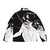 Cyberpunk-style puffer jacket with Wicked City anime-inspired graphics - Back