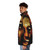 Sandman Corinthian Puffer Jacket featuring dark gothic horror design - men side left