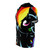 Vibrant t-shirt design featuring a rainbow-colored horse inspired by the My Little Pony animation series. - men left