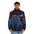 1987 retro werewolf TV show inspired puffer jacket - men front