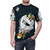 Vibrant space-themed t-shirt design featuring Kerbal Space Program inspired graphics and elements - men front