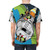 Galactic Spacecraft Vector Art T-Shirt - men back