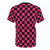 Checkered flag pattern t-shirt design for race winners and auto racing fans - Back