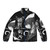 Quiet Snow Puffer Jacket with Japanese Inspired Anime Design