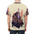 Raiden Shogun inspired Genshin Impact anime-style t-shirt design - men back