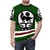 Chechen flag-inspired all-over-print t-shirt with wolf, moon and stars graphic - men front
