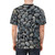Pebble design t-shirt featuring a cool, natural stone texture - men back