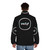 Vulfpeck Vulf Tik Tok Design Puffer Jacket featuring the iconic Vulfpeck band logo - men back