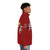 Quick Draw McGraw Puffer Jacket with cartoon and wacky races inspired design - men side right