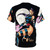 A high-quality t-shirt featuring the comic art character Betsy Braddock, also known as Psylocke. - Back