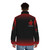 Flamengo Futebol Brasil Rio de Janeiro soccer puffer jacket - men back