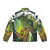 Vraska The Golgari Queen puffer jacket featuring magic the gathering medusa artwork - Back