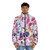 Fim Puffer Jacket with Friendship is Magic character designs - men front