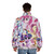 Fim Puffer Jacket with Friendship is Magic character designs - men back