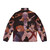 Voltron x Castlevania inspired puffer jacket featuring characters from both popular anime/video game franchises - Back