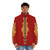 Queen Padme Amidala from Star Wars Phantom Menace Puffer Jacket with Embroidery - men front