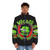 Voodoo Glow Skulls Punk Puffer Jacket with focus on ska, 2 tone, and Jamaican music influences - men front