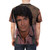 Vintage-style t-shirt featuring Charles Ingalls from the classic 1980s TV series "Little House on the Prairie" - men back