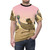 Bunny Emu Cavalry T-shirt featuring an artistic design of a brigade of Australian animals charging into battle. - men front