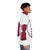 Qatar countryball puffer jacket with national flag design - men side right