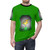 Vibrant power ranger inspired t-shirt with unique all-over-print design - men front
