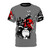 Stylish t-shirt featuring a Japanese-inspired design with a moon and red sun graphic