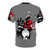 Stylish t-shirt featuring a Japanese-inspired design with a moon and red sun graphic - Back