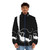 Puffer jacket inspired by Paul McCartney's Beatle bass - men front