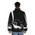 Puffer jacket inspired by Paul McCartney's Beatle bass - men back