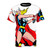 Vintage-style t-shirt featuring Jane Foster as the Mighty Thor, holding Mjolnir hammer against a Norse backdrop.