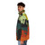 Vintage Modern Dawn of the Dead Puffer Jacket featuring classic horror movie imagery - men side left